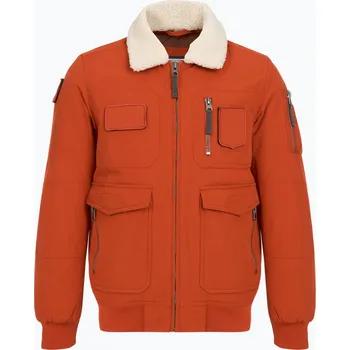 Pánská větrovka Pánská bunda Aeronautica Militare 252AB3024UCT03151 Lth clay orange