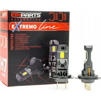 Autožárovka EinParts Automotive tenké žárovky H7 35 W 2 ks