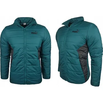 Chlapecká bunda 3224 CHLAPECKÁ ZIMNÍ BUNDA PUMA ZATEPLENÁ, DĚTSKÁ, VELIKOST 128 BEZ KAPUCE