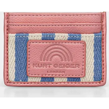 Pouzdro na karty Kurt Geiger London SOUTHBANK 2754589609 modrá 55X, vel. ONE SIZE
