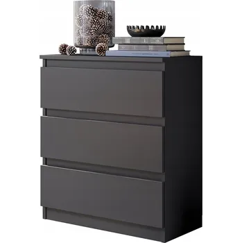 Komoda Komoda Furnica 60 x 33 x 70 cm antracit matná