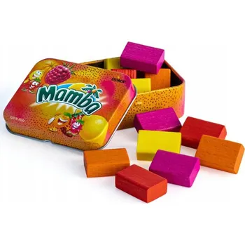 Dřevěná hračka Dřevěná Mamba v plechovce Erzi