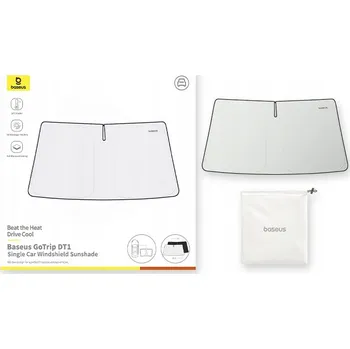 autokoberec BASEUS SLUNEČNÍ CLONA DO AUTA 150x80 ELASTICKÁ UNIVERZÁLNÍ