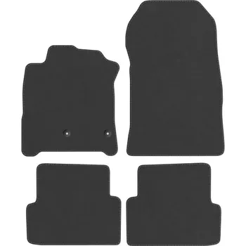 autokoberec Kobercové rohože Edecor velurové 4 ks