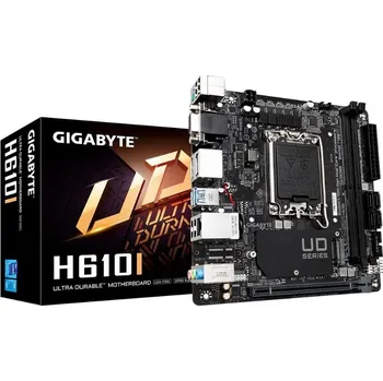 GIGABYTE MB Sc LGA1700 H610I, Intel H610, 2xDDR5, 2xDP, 1xHDMI, 1xVGA, Mini-ITX H610I
