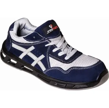 Pracovní obuv Pánské, pohodlné, prodyšné polobotky PROTECT SPORTY NAVY S1P VEL. 42