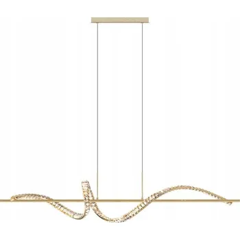 Závěsné svítidlo zlaté glamour ATHESA křišťál CCT 26W Zuma Line MD3170-1-3GT