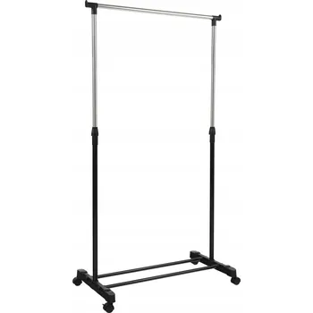 Věšák Stojanový věšák kovový Kondela černý