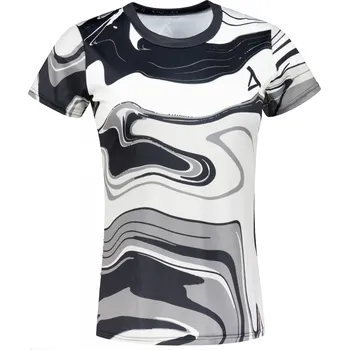 Dámské funkční triko premium ALTISPORT VOJ/ALW099TR01 ČERNOBÍLÁ XXL