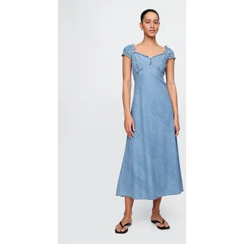 Dámské šaty GAP Dámské Džínové maxi šaty 731349-00 Velikost: XXS Tričko zdarma při nákupu nad 3000,-!