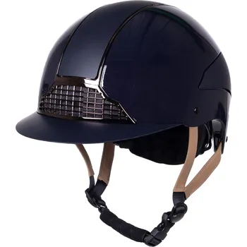Jezdecká přilba Jezdecká přilba QHP Miami, tmavě modrá, 59 - 61 cm
