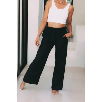 Dámské kalhoty Kalhoty Made Ejila Black, XS