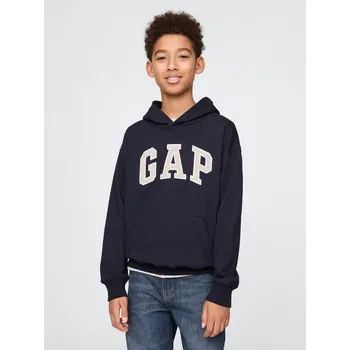 Oblečení a móda Mikina s kapucí GAP Heritage Logo Pullover 743959-06 Velikost XXL