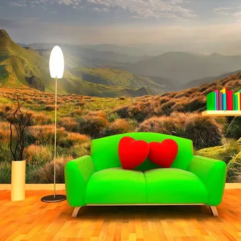 Tapeta Sablio Tapeta Travnatá krajina - 125x75 cm