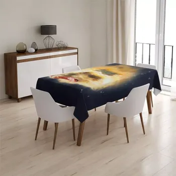 ubrus Sablio Ubrus Lev art - 90x90 cm