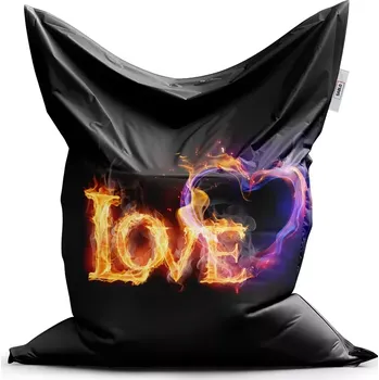 Sedací pytel Sablio Sedací vak Classic Love - 150x100 cm