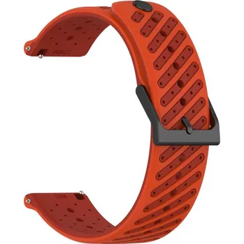 Ostatní příslušenství k chytrým hodinkám VSECHNONAMOBIL 126051 TWILL SILICONE Vyměnitelný řemínek pro Suunto Race 2 oranžový