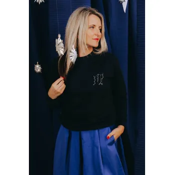 Pánská mikina Mikina Asata Black Panna, XS