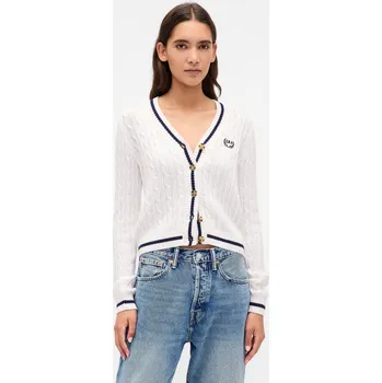 Dámský svetr GAP Dámský Crop kardigan s logem 836177-00 Velikost: M Tričko zdarma při nákupu nad 3000,-!