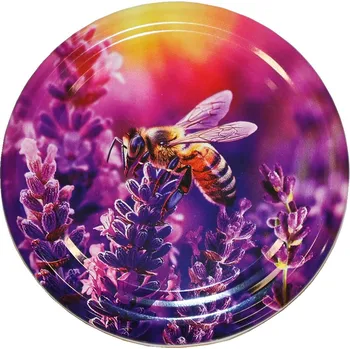 JaHan Víčko na sklenici TO 82 - Včela a levandule - HO17
