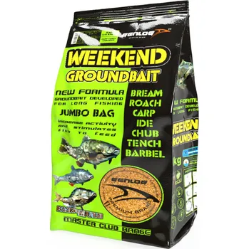 Návnadová surovina GENLOG KRMNÁ SMĚS WEEKEND Carp Tench Carassio / Kapr Lín Karas 5kg