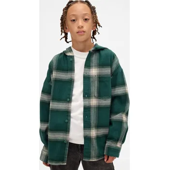 Chlapecká košile GAP Chlapecké Dětská flanelová košile s kapucí 835239-02 Velikost: L Tričko zdarma při nákupu nad 3000,-!