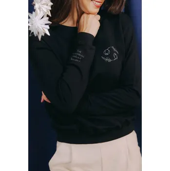 Dámská mikina Mikina Asata Black Rak, M