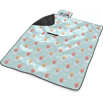 deka Sablio Plážová deka Horkovzdušné balony na nebi: 200x140 cm