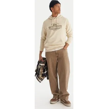 Pánská mikina Quiksilver Mikina Screen Fleece Classic EQYFT05137 Béžová Regular Fit XL
