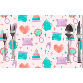 prostírání Sablio Prostírání Chrastítko a čepičky: 40x30cm