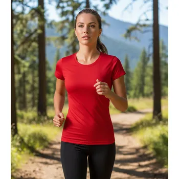 pracovní tričko MALFINI Triko FANTASY LADY 150g, různé barvy Velikost XL červené