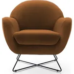 Křeslo Evora ve verzi s kovovou podstavou - Bydgoskie Meble napoli kr10686 82x87 cm