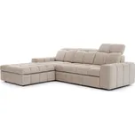 Levostranná rohová sedací souprava Magnelio Mini s elektricky výsuvným sedákem - Meble Bogart vogue 02 267x107 cm