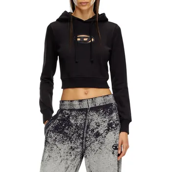 Dámská mikina MIKINA DIESEL F-SLIMMY-HOOD-OD SWEAT-SHIRT BLACK 1