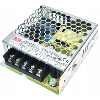 IP kamera Napájecí zdroj Mean Well LRS-35-12 36W