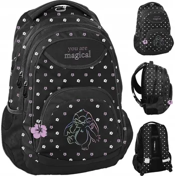 Školní batoh Školní batoh BeUniq vícekomorový 20 l černý růžový vícebarevný