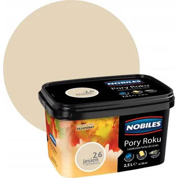 barva na zeď Barva latexová barva Nobiles 2,5 l Podzimní Kamionková 26 mat