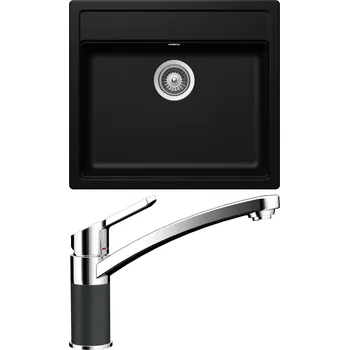 Granitový dřez Set Schock S10-3 (dřez Mono N-100 Magma + baterie SC-90 Magma)