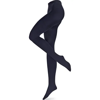 Dámské ponožky 665214 - Tchibo - Termopunčocháče - pro ženy - vel. S 36/38 - barva: modrá