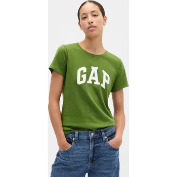 Dámské oblečení GAP Dámské Tričko s logem 776775-08 Velikost: S Tričko zdarma při nákupu nad 3000,-!
