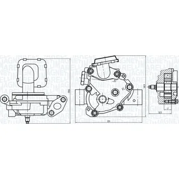 Olejové čerpadlo Olejové čerpadlo MAGNETI MARELLI 351516000091