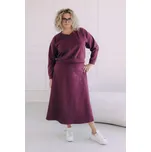 Sukně Mosi Bordo Plus, XXL