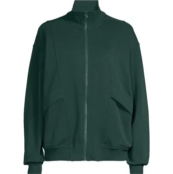 Dámský svetr CASALL Pohodlný svetr na zip zelený S