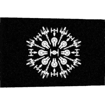 Obraz Sablio Obraz Star Wars Vesmírné lodě - 60x40 cm