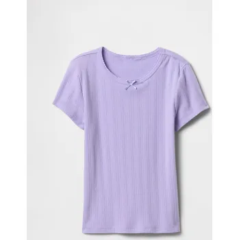 Dívčí tričko GAP Dívčí Dětské žebrované tričko 744492-02 Velikost: L Tričko zdarma při nákupu nad 3000,-!