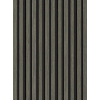 Obklad Mexen Lam-F vzorek akustických stěnových lamel, plsť 8 mm, technická dýha, Onyxový Dub - S105-010-S Lamely