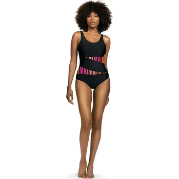 Dámské plavky Dámské jednodílné plavky S36 20 Fashion sport S36 - SELF černá XL