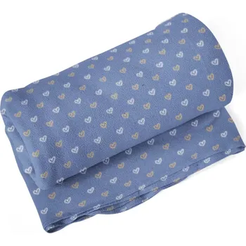 deka Sablio Deka Srdíčka na modré - 150x120 cm