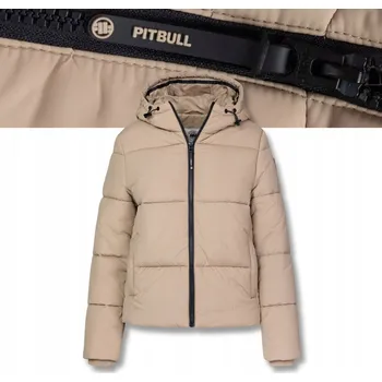 Podprsenka Dámská Zimní bunda s kapucí Pitbull Prošívaná Péřová Vista
