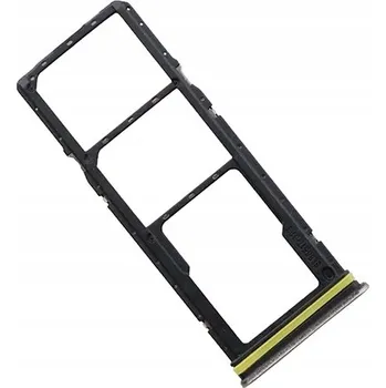 Náhradní díl pro mobilní telefon Zásuvka Šuplík SIM karty REALME NOTE 70T Nový Originální Zlatá BEACH GOLD